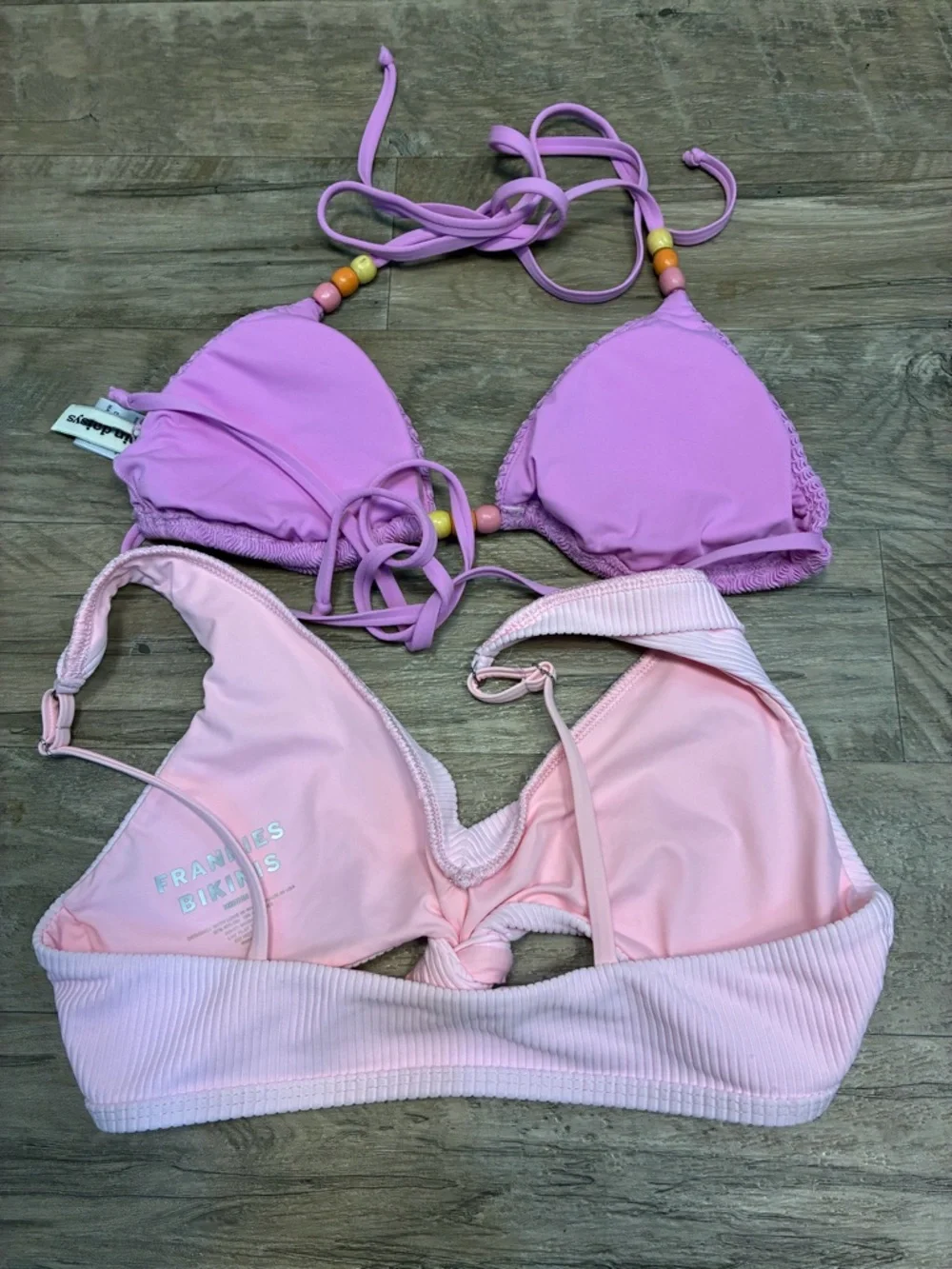 Frankie’s Bikinis Dippin Daisies 2 Bikini Swim Tops Austin Bali